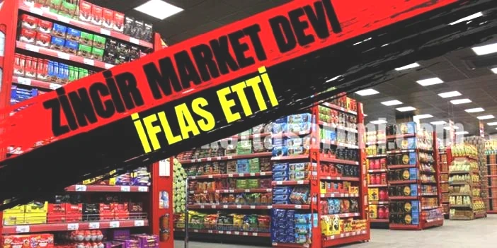 50 yıldır güvenle müşterilerine satış yapıyordu: Aile market zinciri resmen iflas etti!